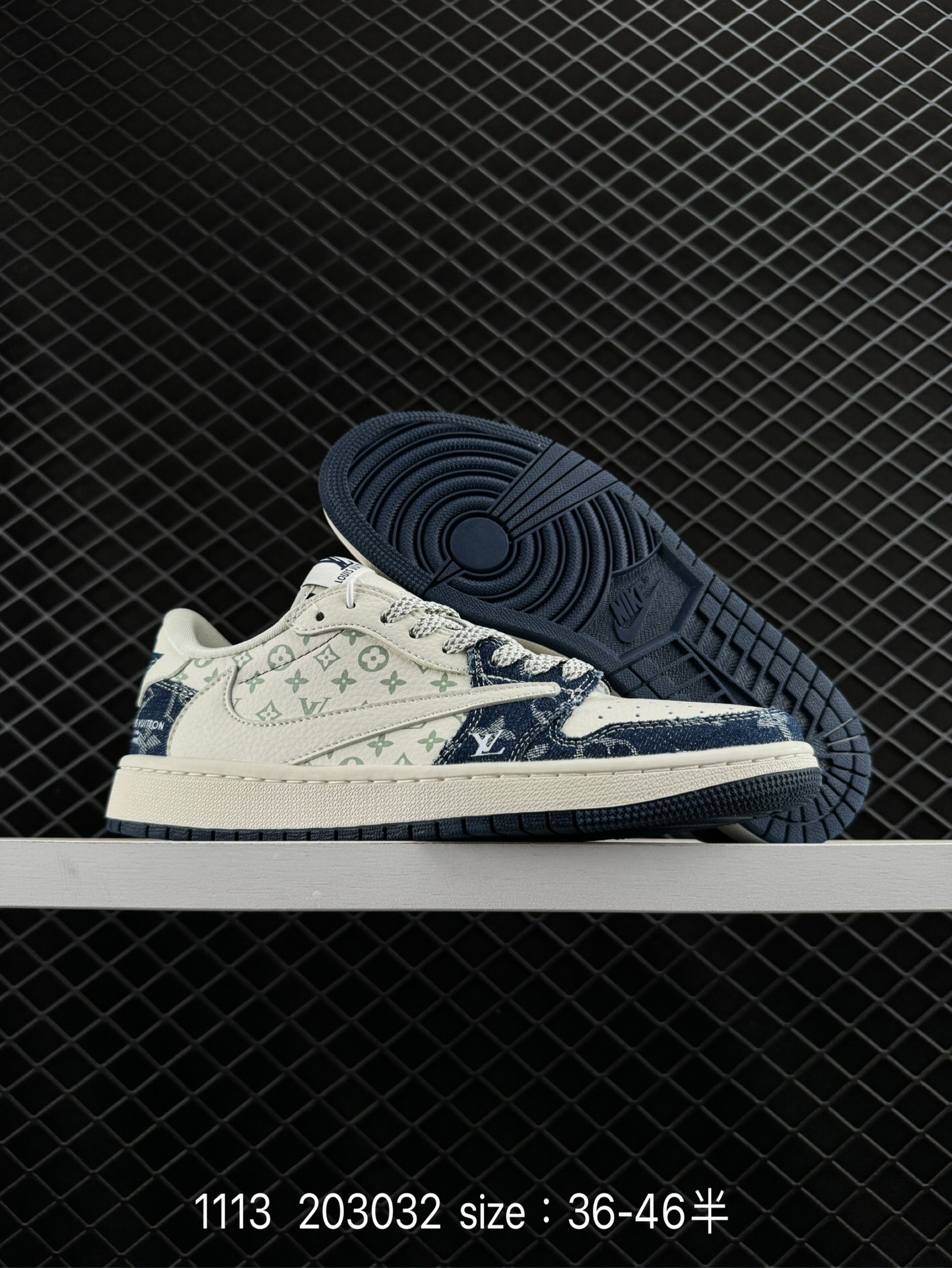 Travis Scott x Air Jordan 1 ” Reverse Mocha “